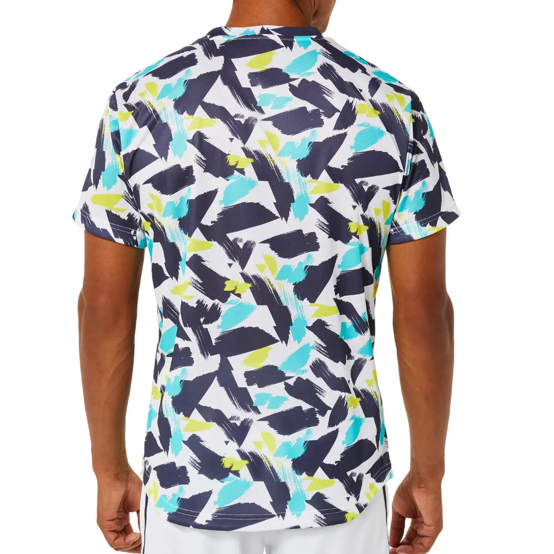 Asics Match Graphic SS Top 2022 - Brilliant White