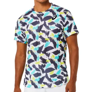 Asics Match Graphic SS Top 2022 - Brilliant White