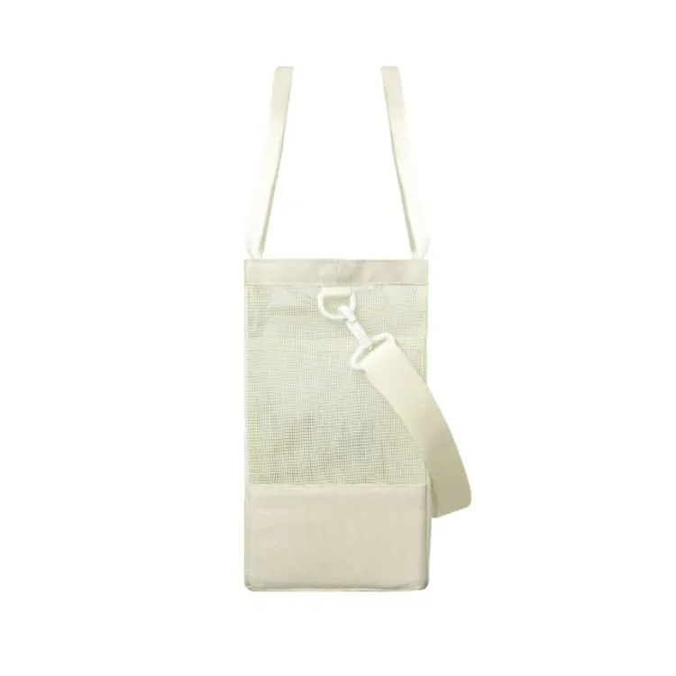 Barrel Square Totebag-BEIGE