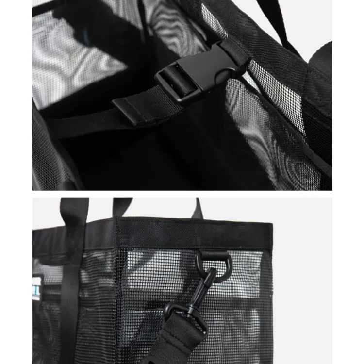 Barrel Square Totebag-BEIGE