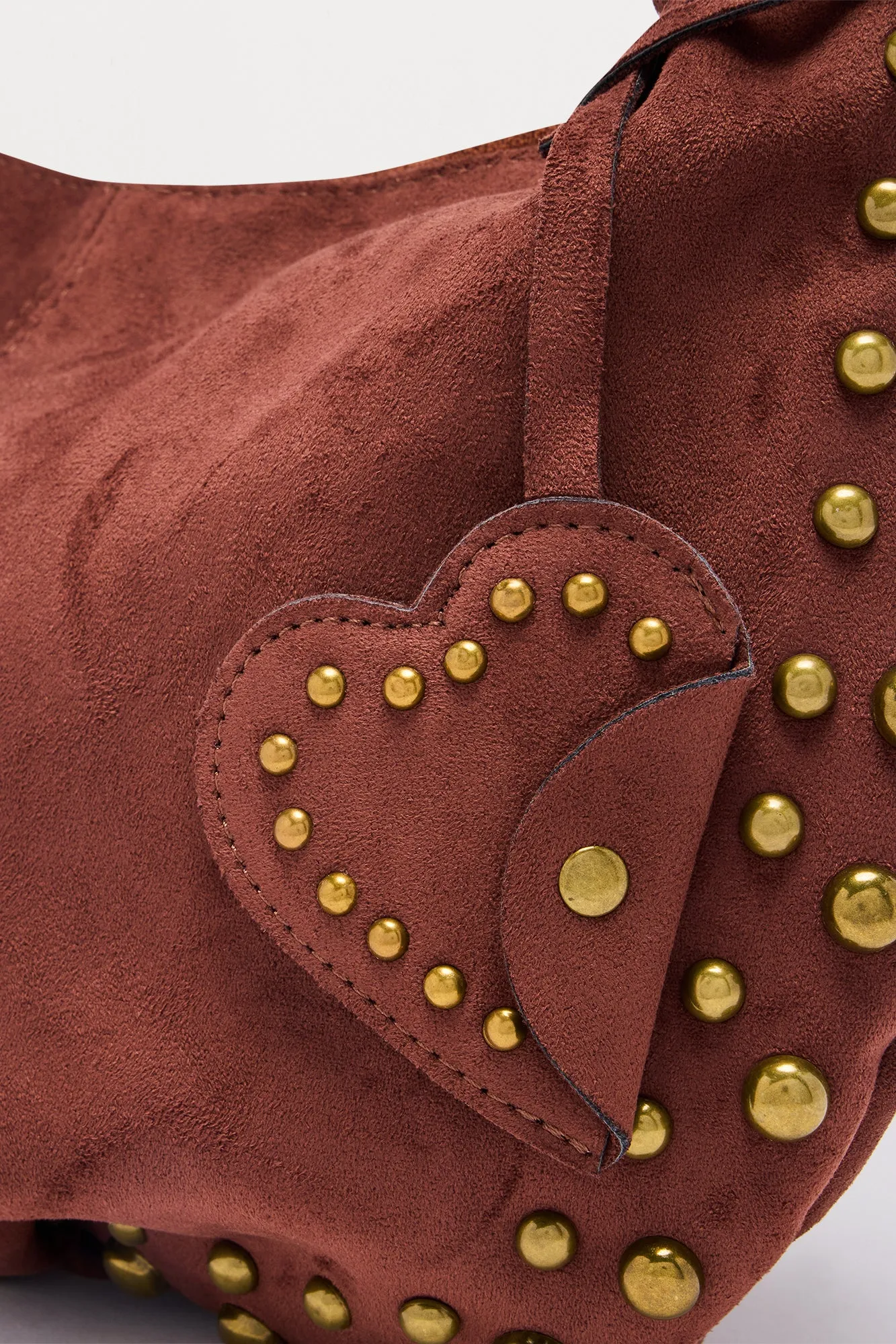 Beat Of Your Heart Shoulder Bag - Cognac