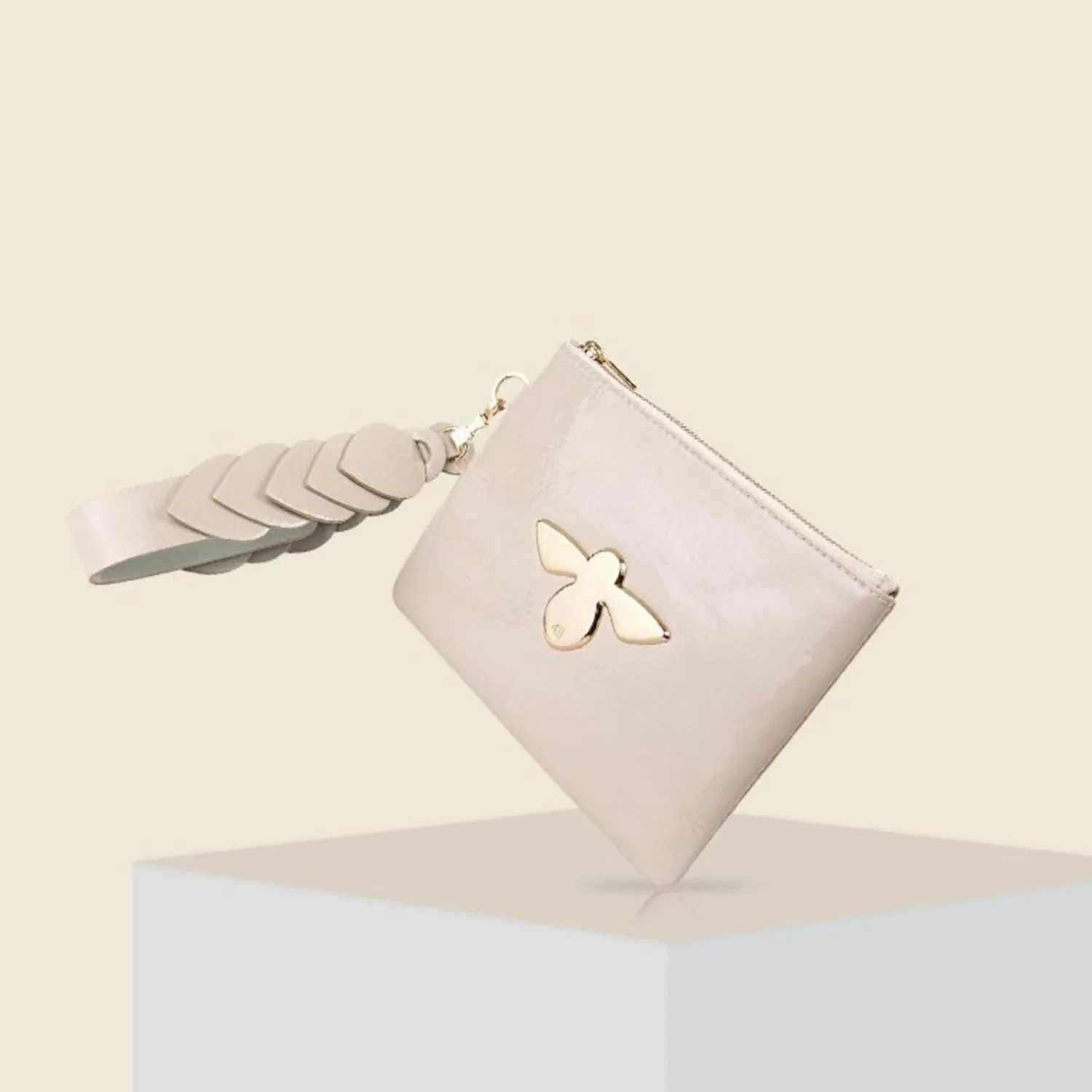 Bee Clutch - Ivory
