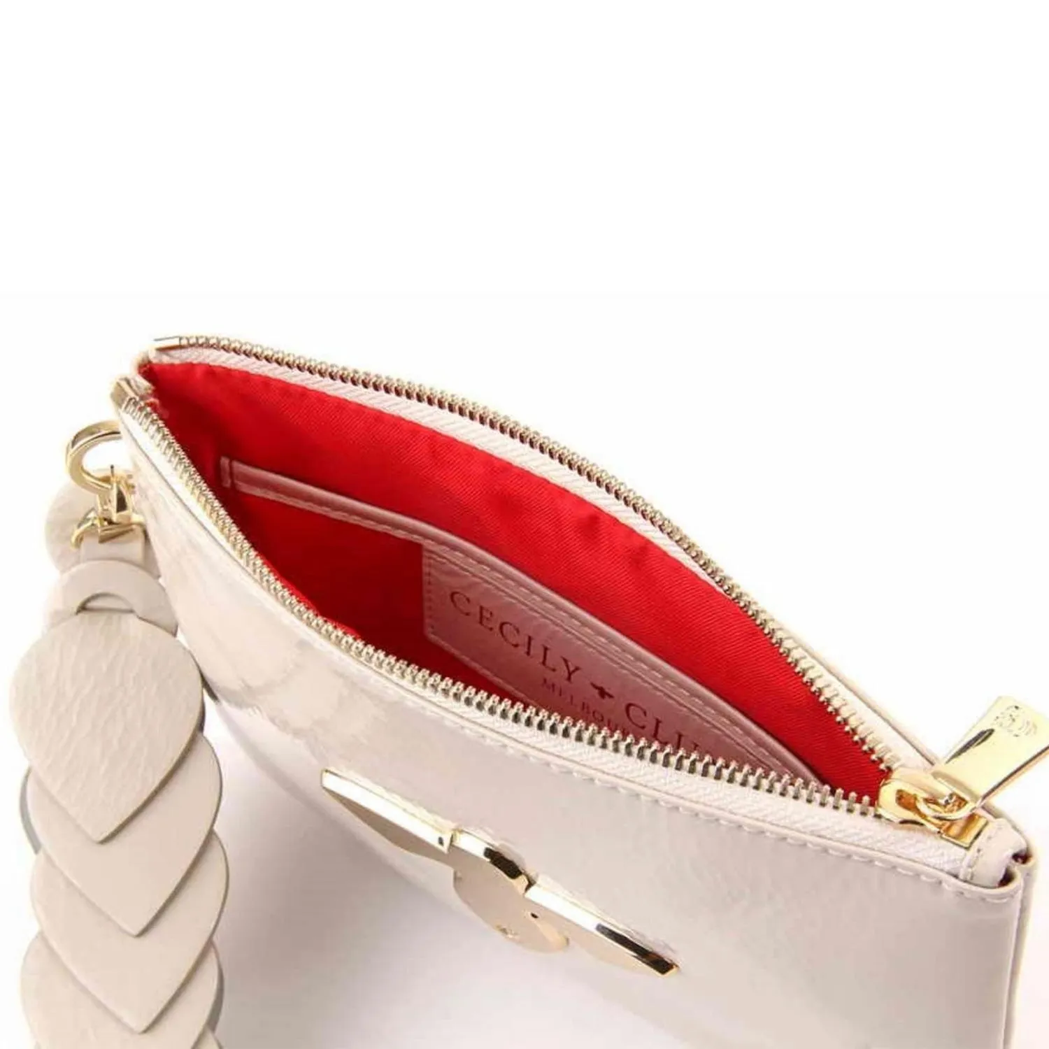 Bee Clutch - Ivory