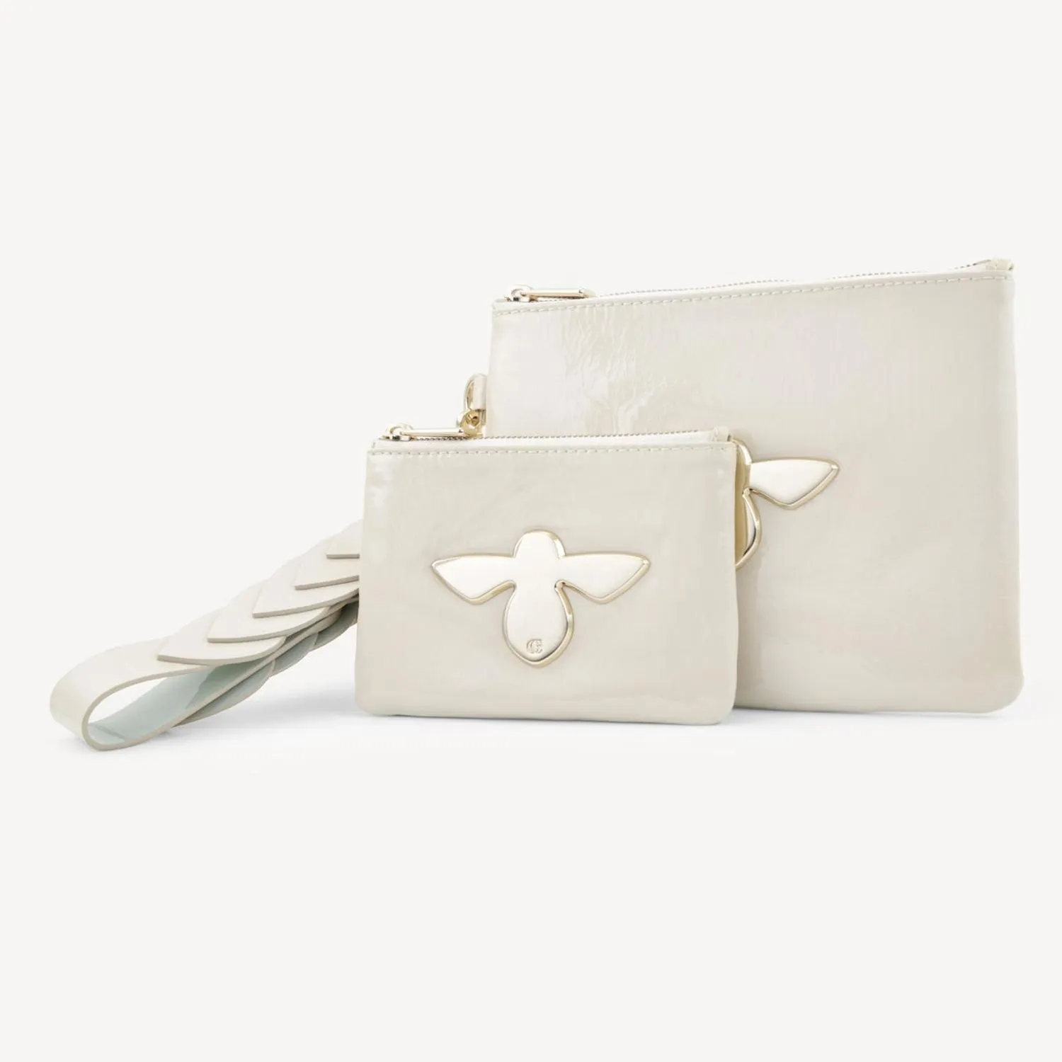 Bee Clutch - Ivory