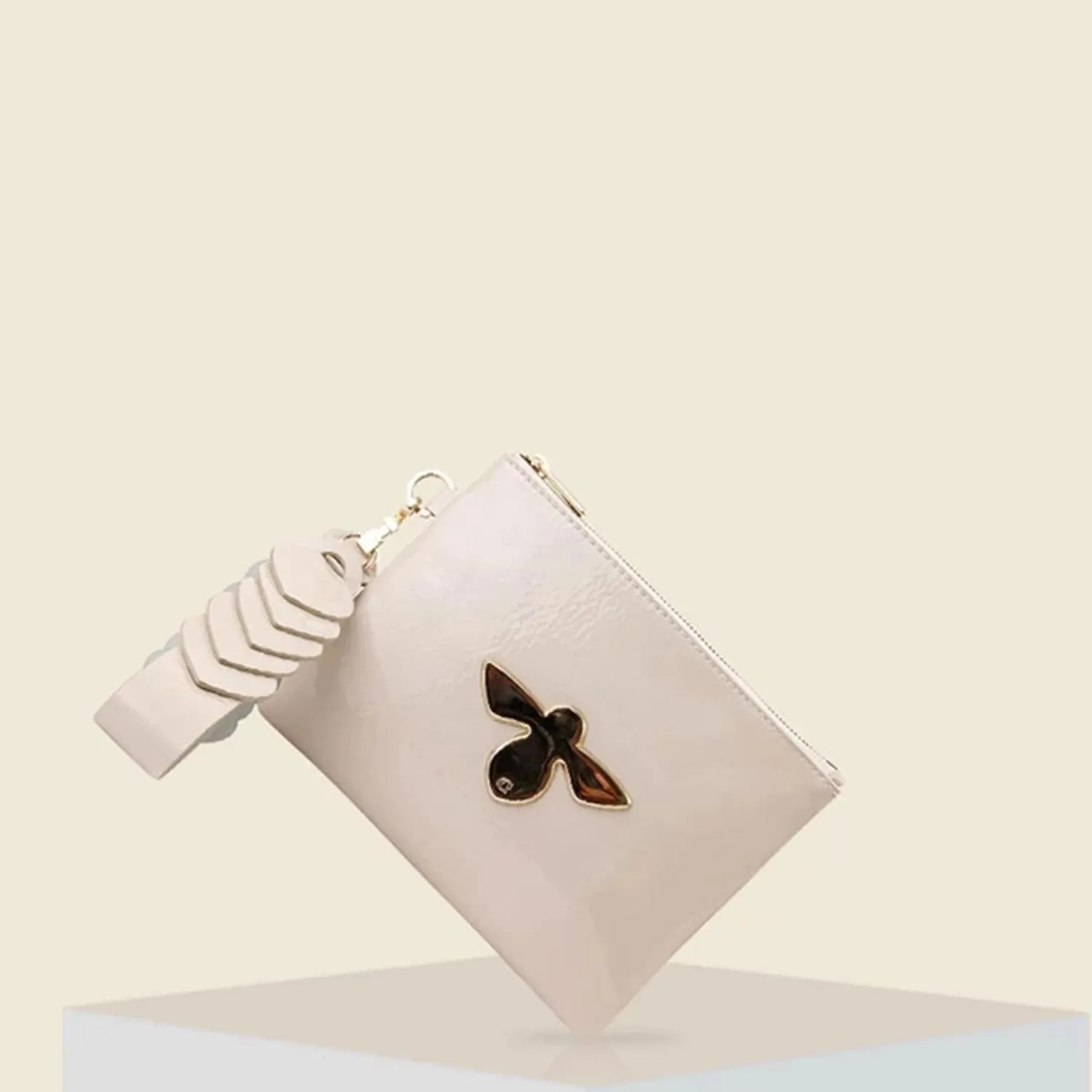 Bee Clutch - Ivory