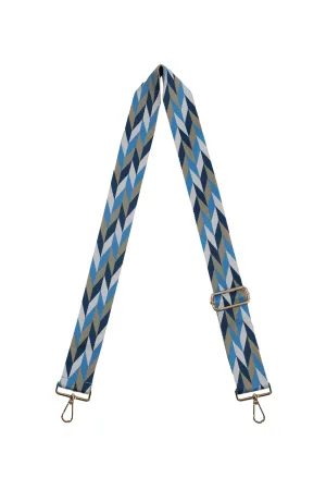 Berkley Handbag Strap Blue in Gold