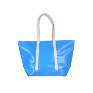 Blue Big Sur Splash Tote Bag