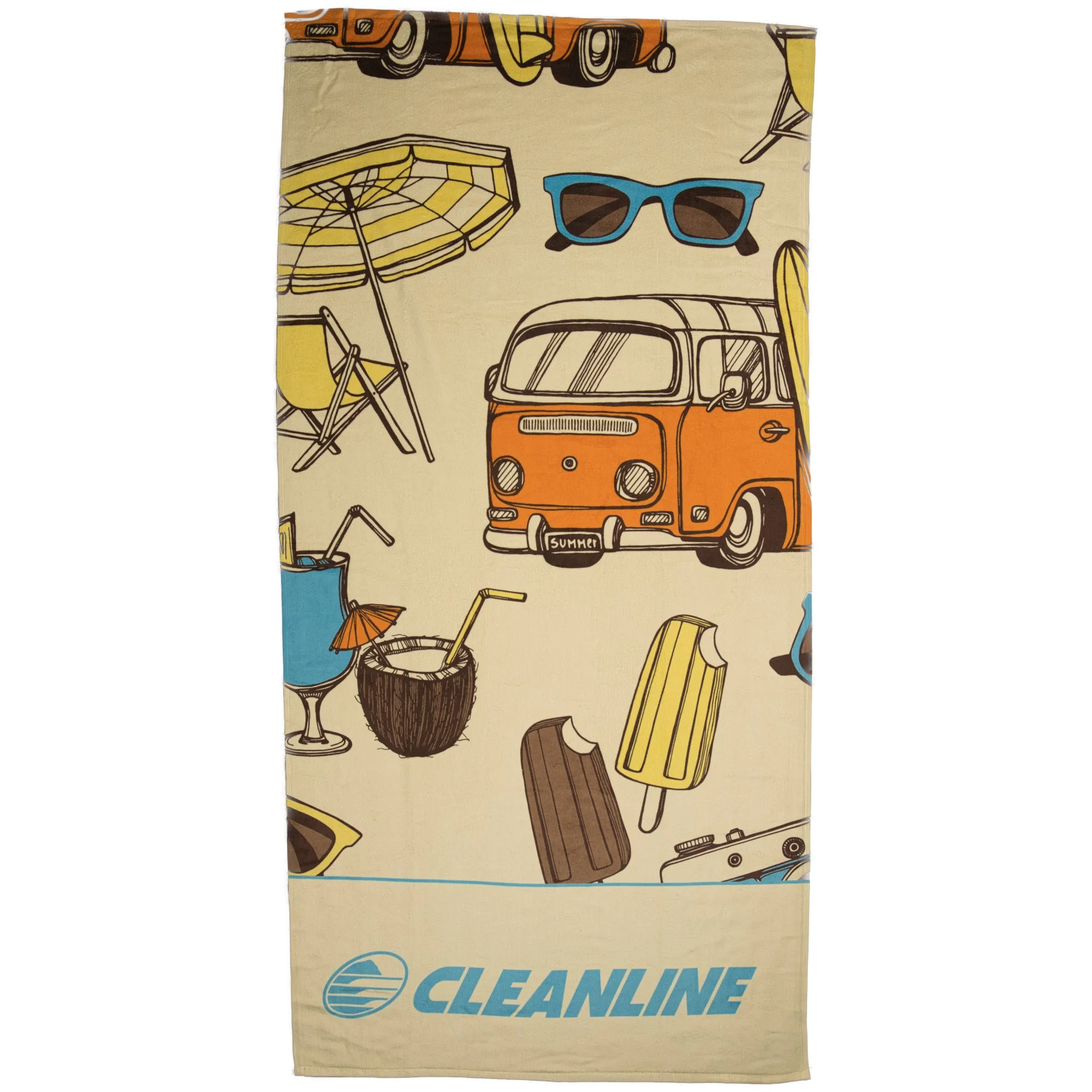 Cleanline Beach Towel