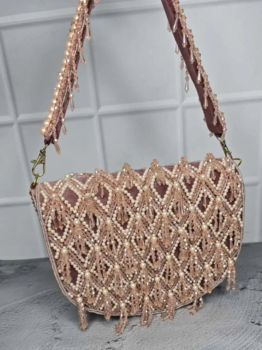 Designer Zoya Crystal Clutch Bags