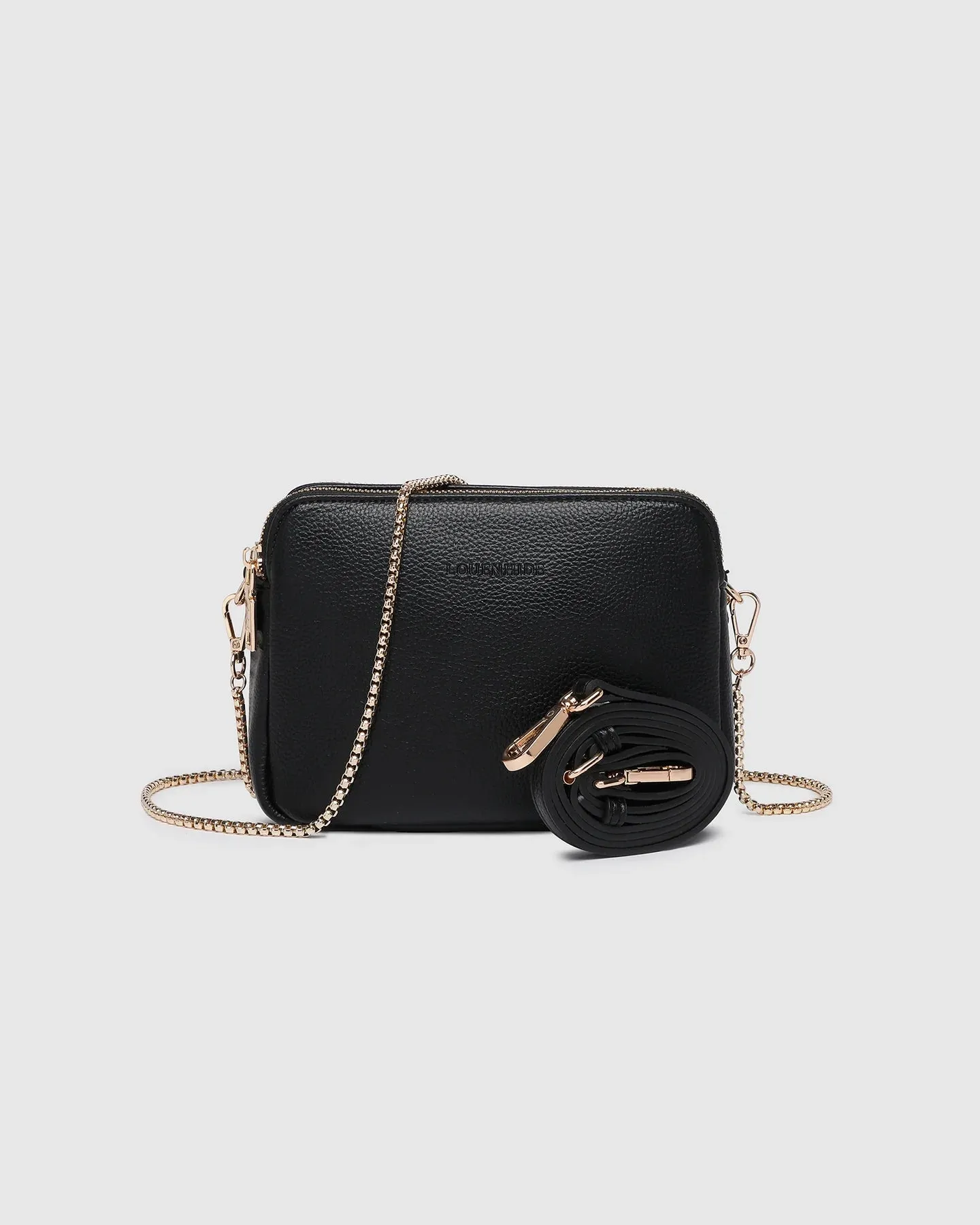 Elle Crossbody Bag - Black by Louenhide