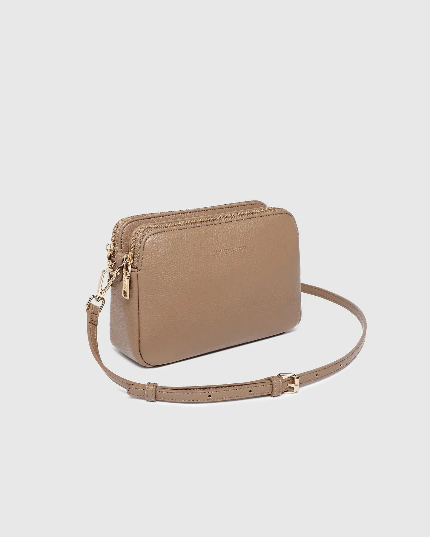 Elle Crossbody Bag - Coffee by Louenhide