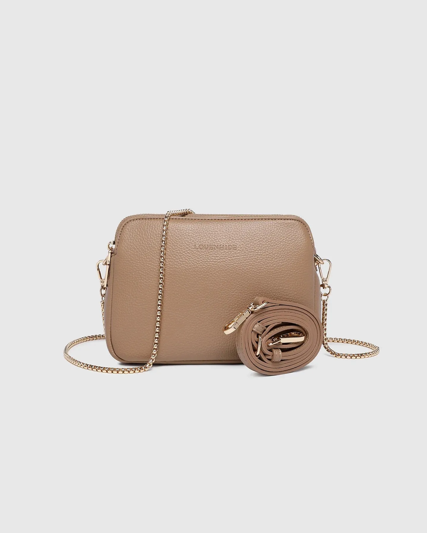 Elle Crossbody Bag - Coffee by Louenhide