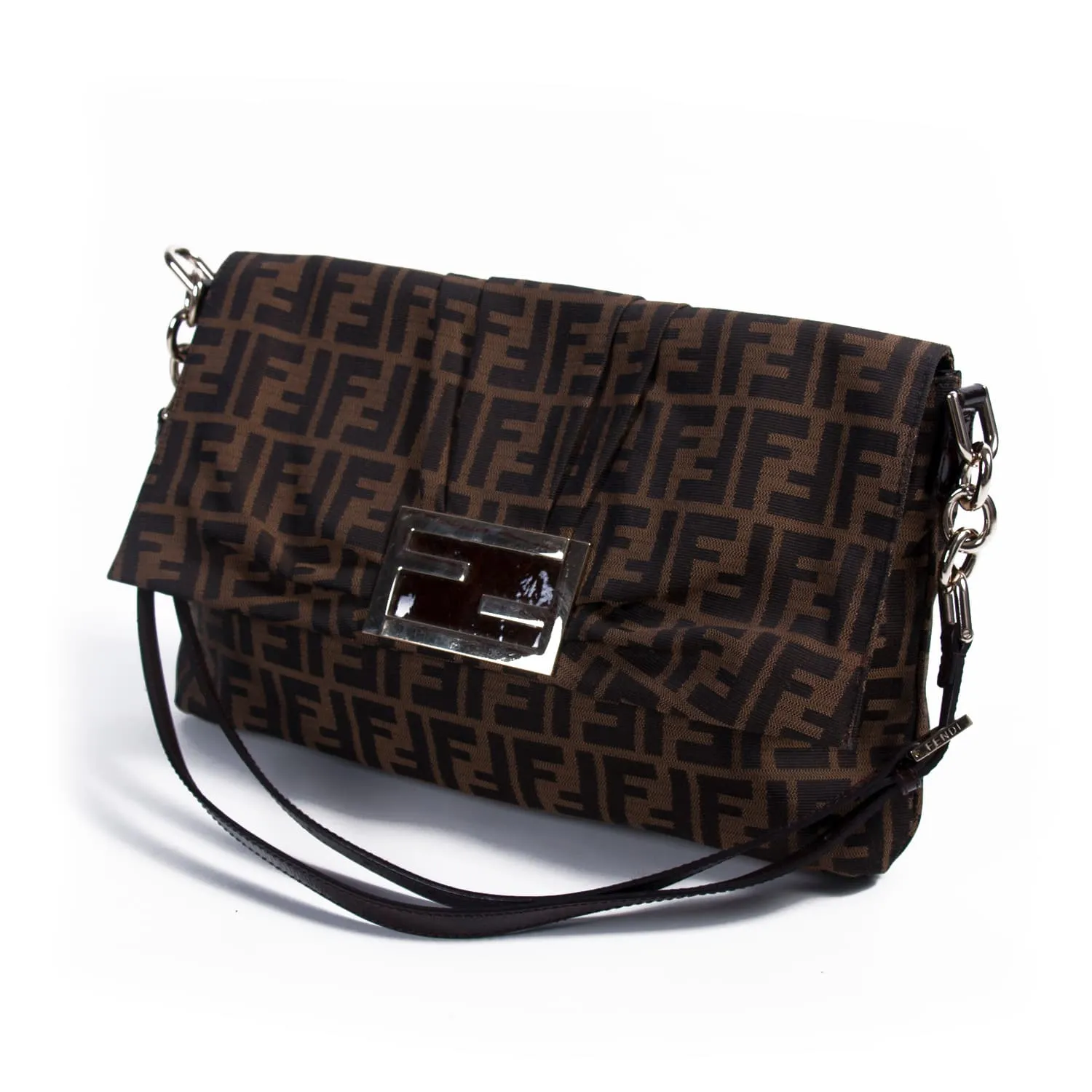 Fendi Zucca Mia Flap Bag