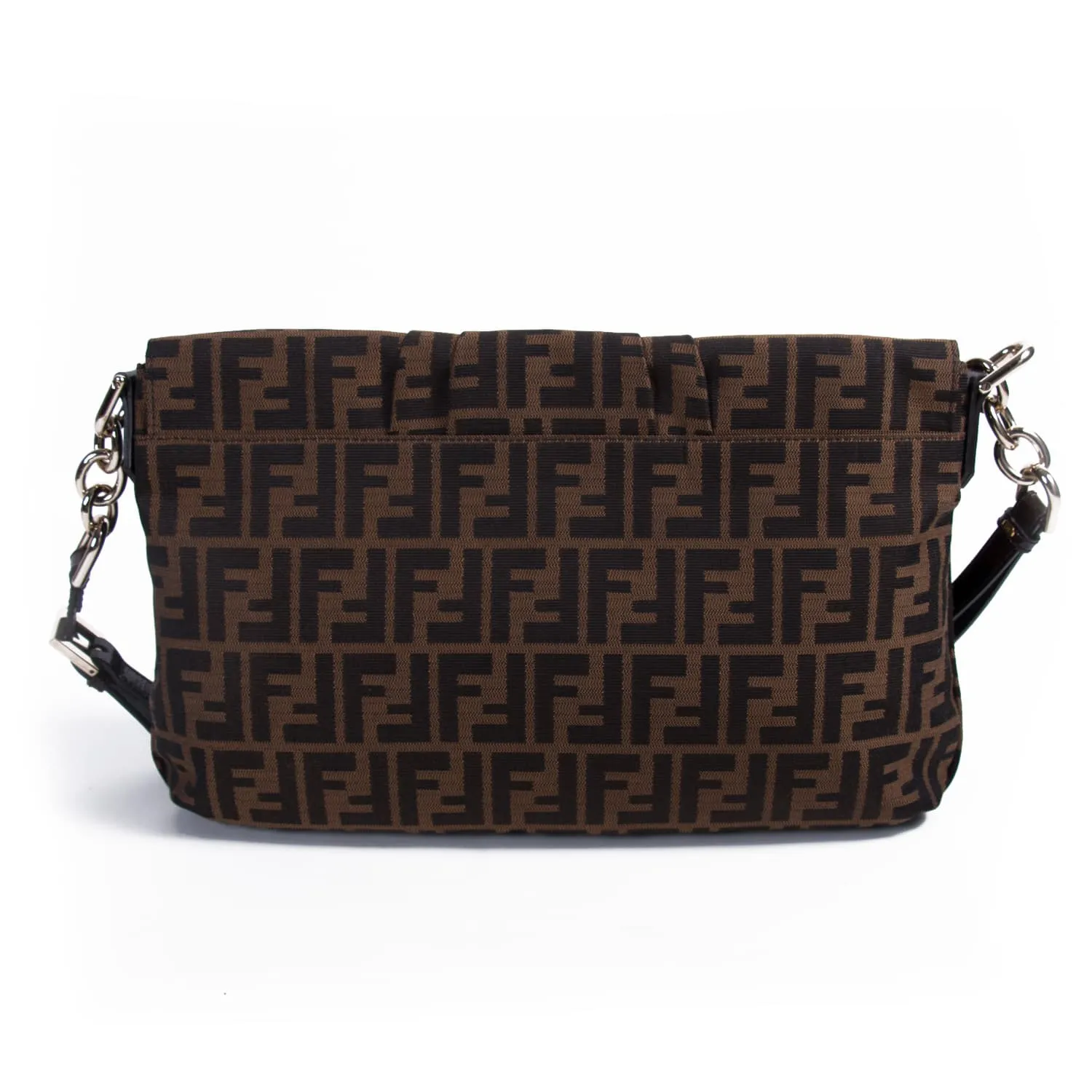 Fendi Zucca Mia Flap Bag