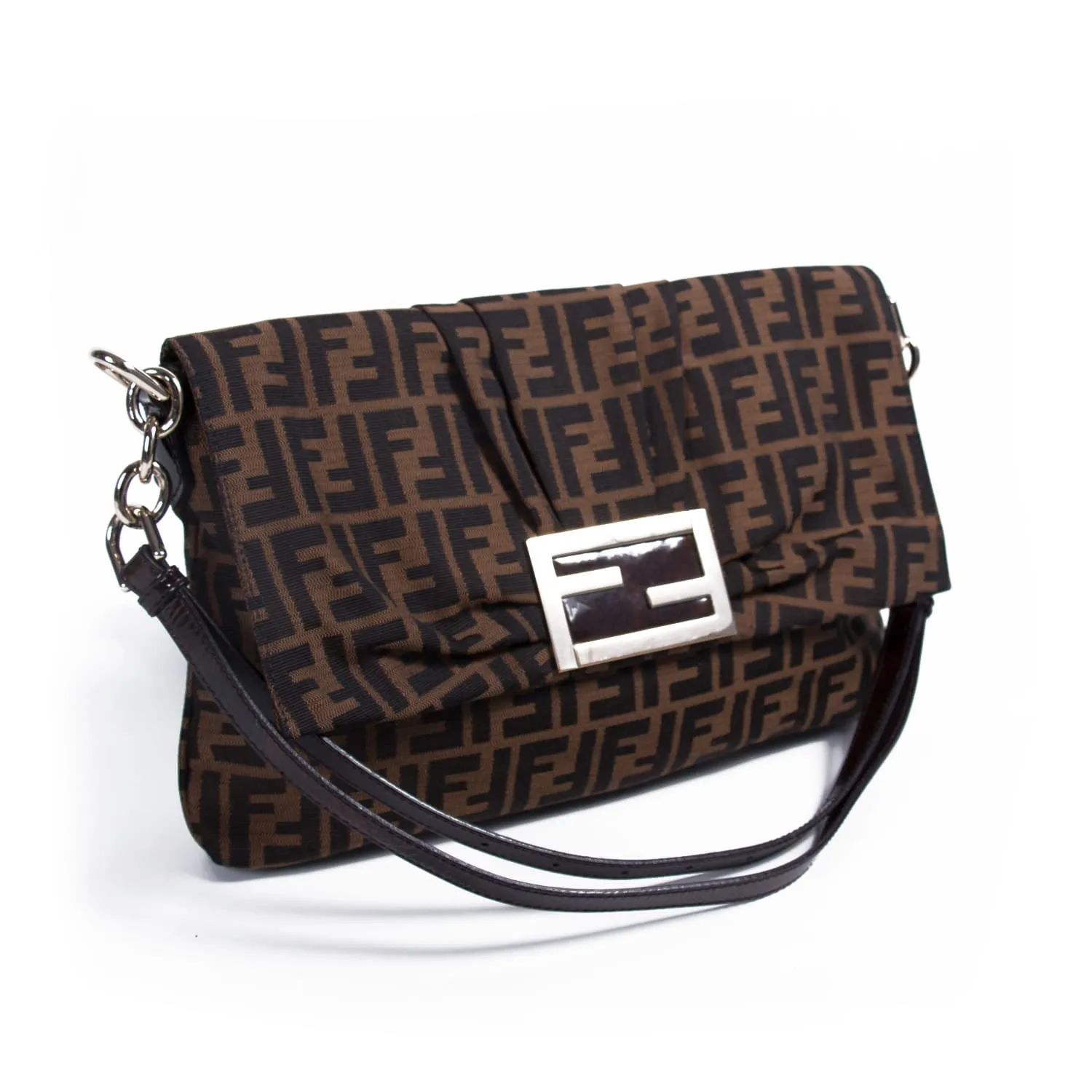 Fendi Zucca Mia Flap Bag