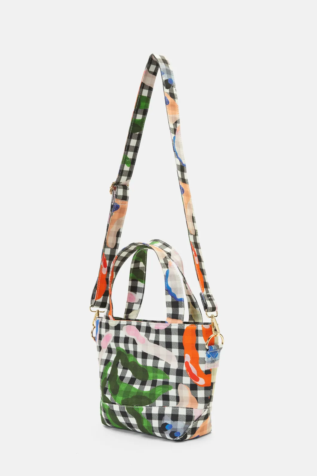 Garden Check Crossbody Bag