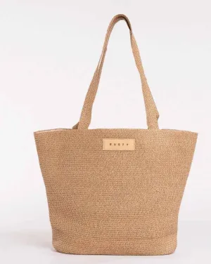 Gisele Straw Beach Bag