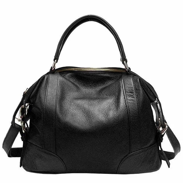 Great Bag for Everyday Women Genuine Leather Handbag Shoulder Bags Casual Women Bag Totes