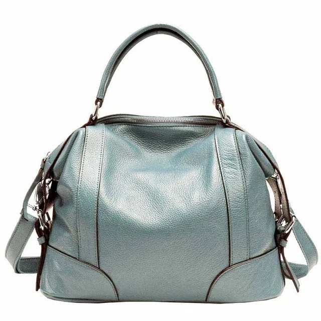 Great Bag for Everyday Women Genuine Leather Handbag Shoulder Bags Casual Women Bag Totes