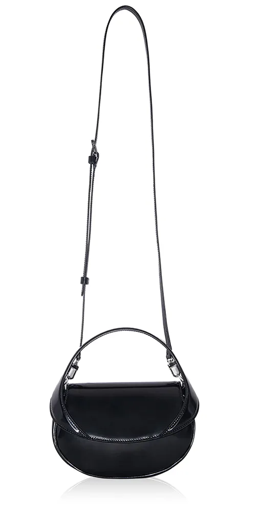 Hari Bag Black Patent Leather