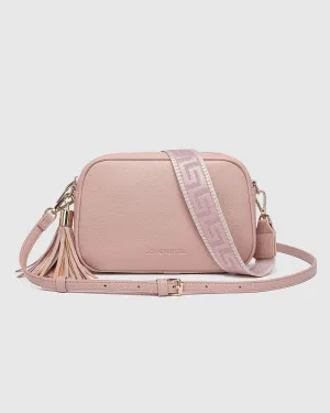 Jacinta Gia Crossbody Bag in Dusty Pink by Louenhide