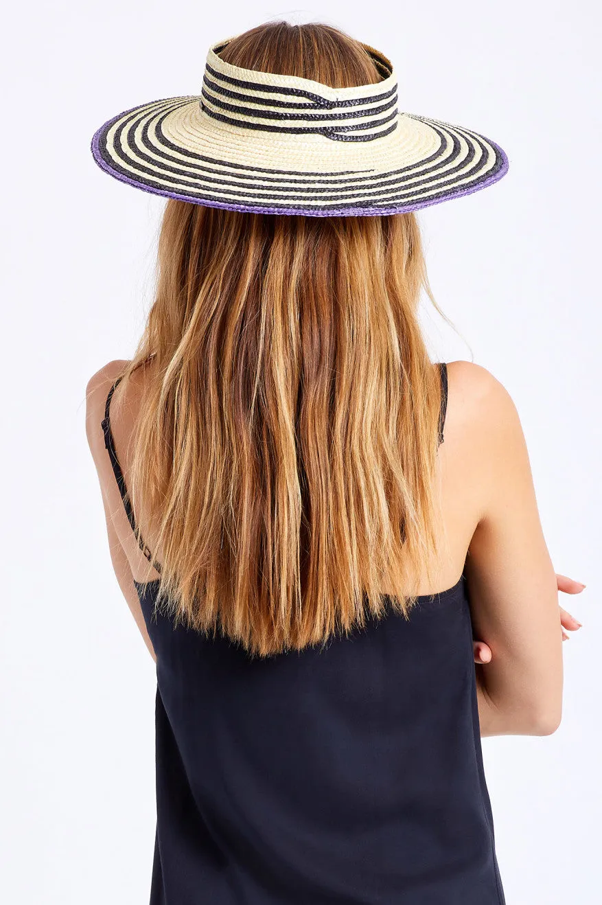 Joanna Visor - Light Tan/Black