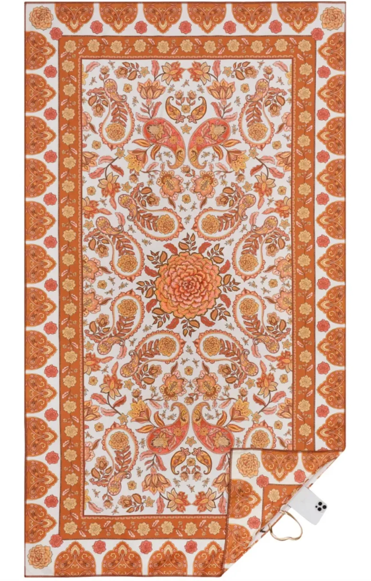 Large Sand Free Beach Towel - Marigold