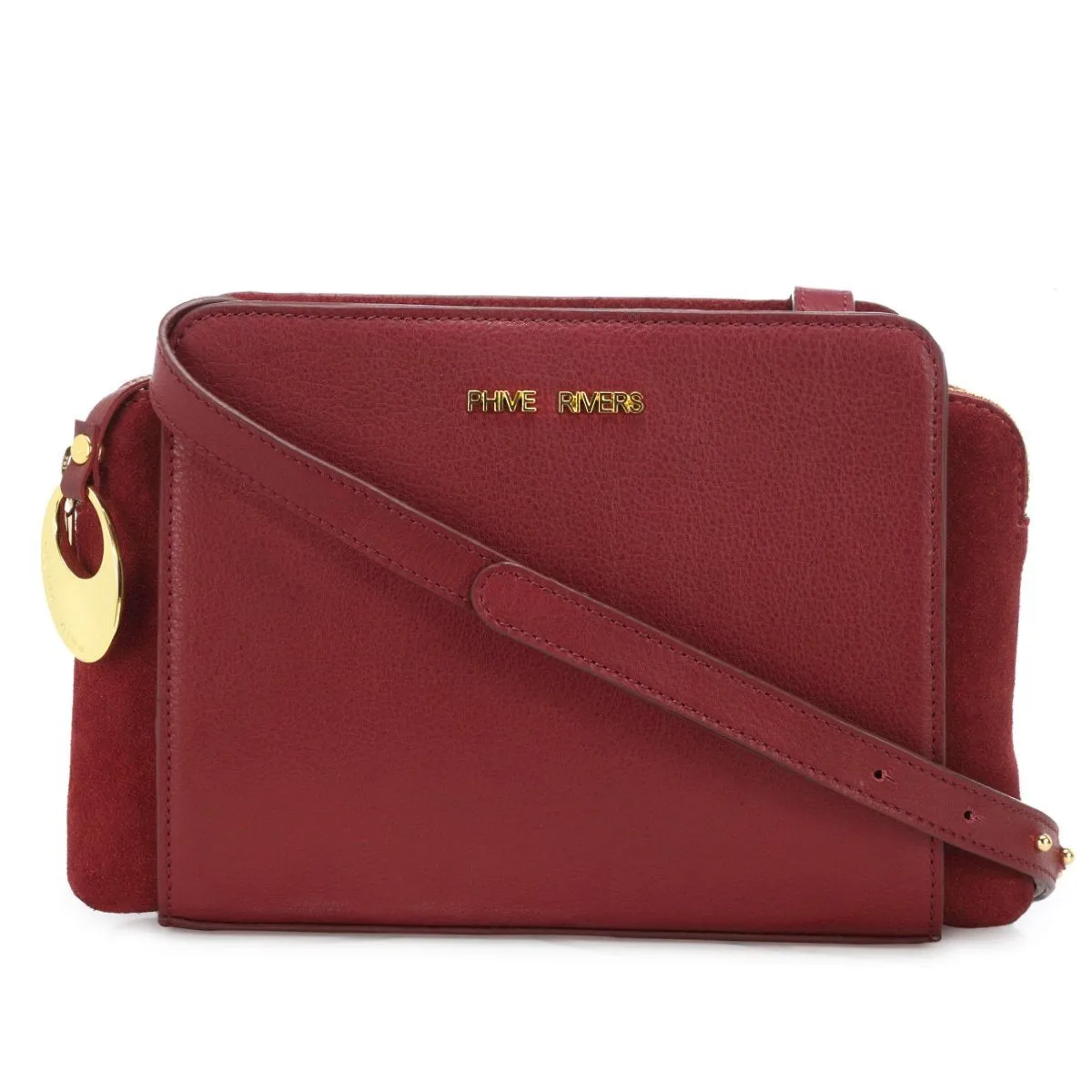 Leather Crossbody Bag - PR1274