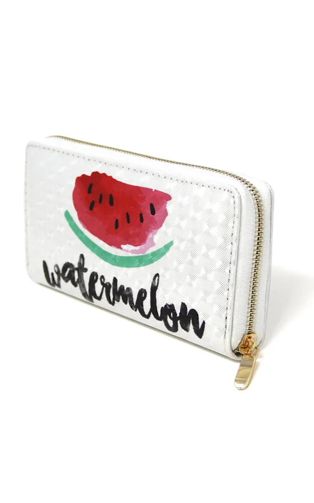LOA181 Watermelon 3D Hologram Clutch Wallet