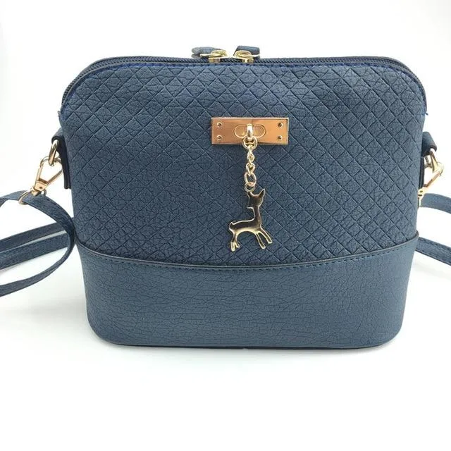 Luxury Handbags Women Bags Leather Designer 2018 Women Crossbody Shoulder Messenger Bags Shell Shape Lady Mini Bag With Deer Toy