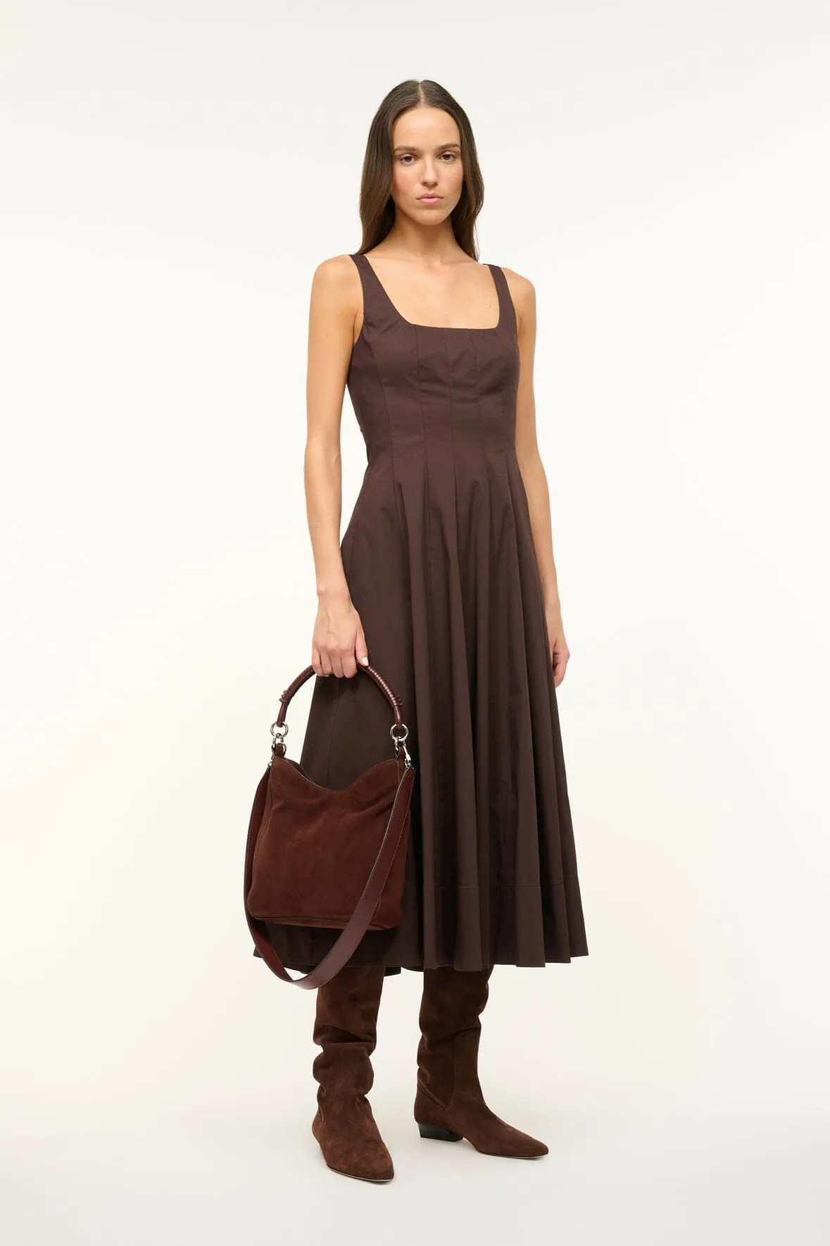 MEL BAG | MAHOGANY SUEDE
