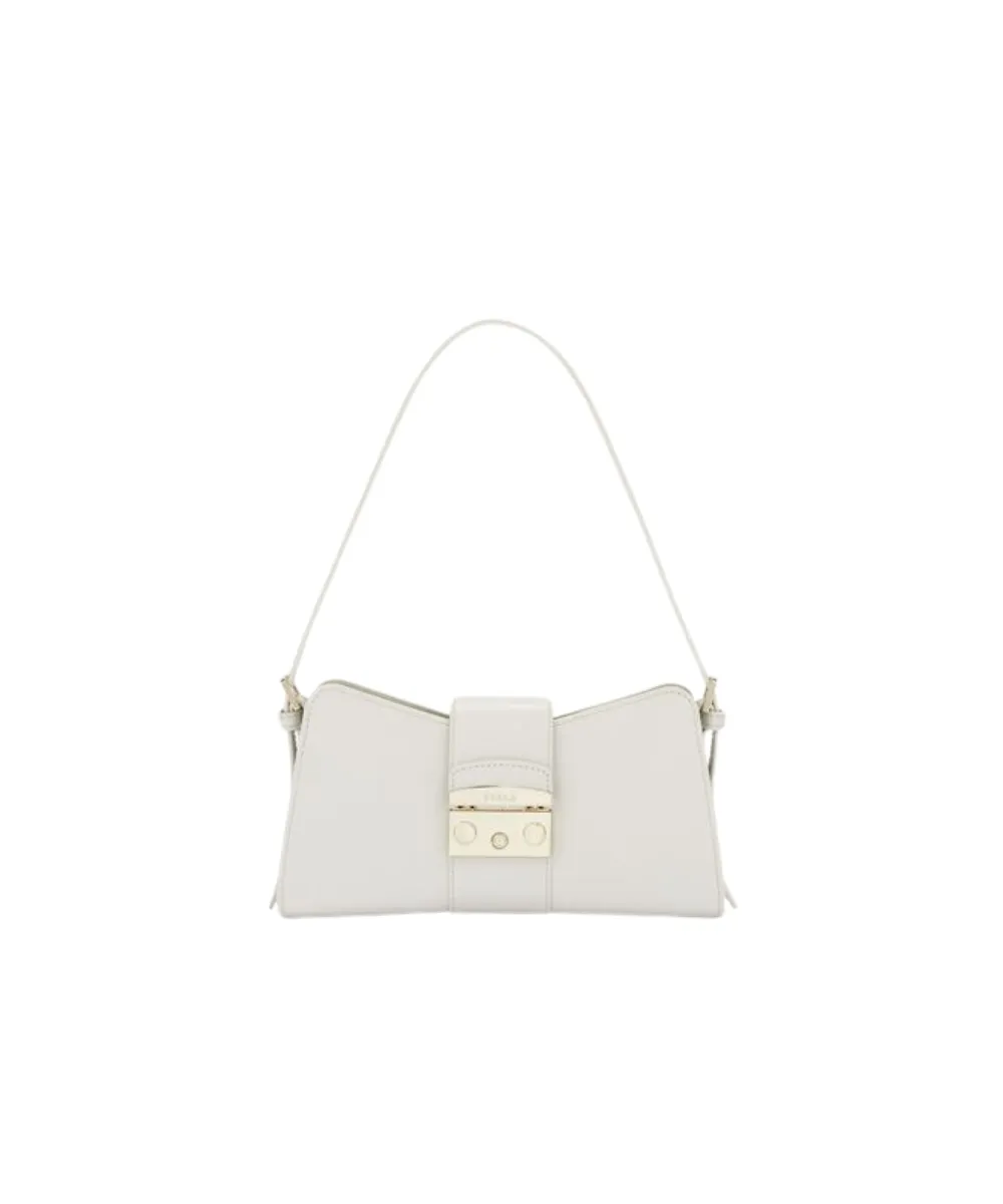 METROPOLIS SHOULDER BAG IN WHITE