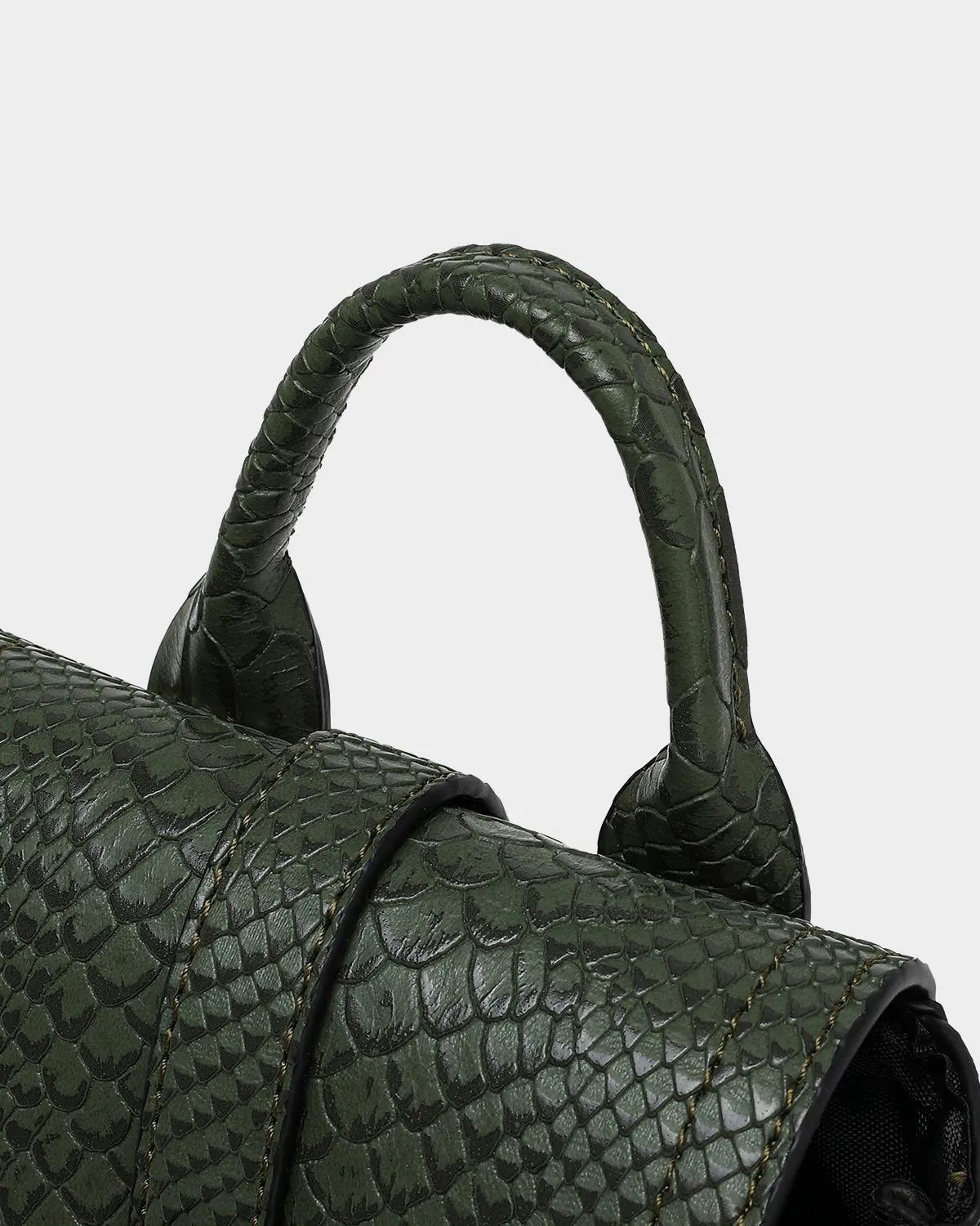 Mini Marvel Messenger Bag in Green