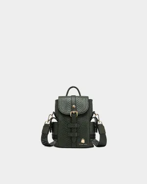 Mini Marvel Messenger Bag in Green