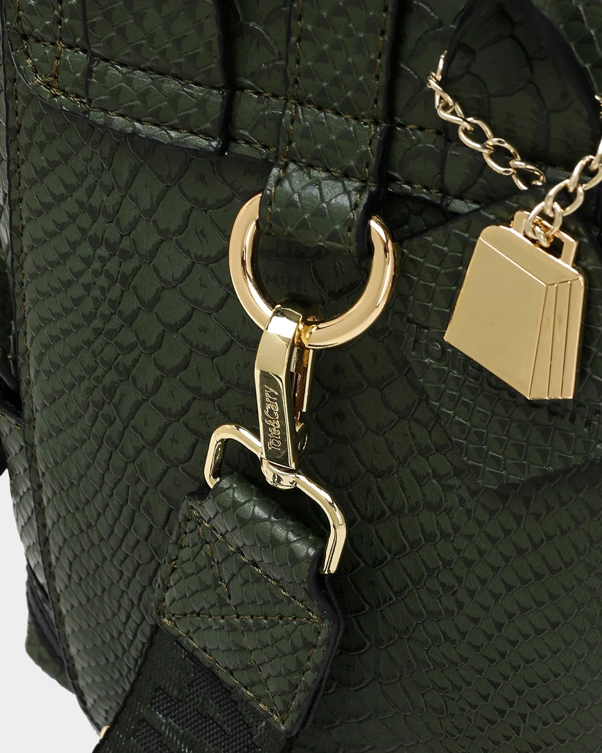 Mini Marvel Messenger Bag in Green