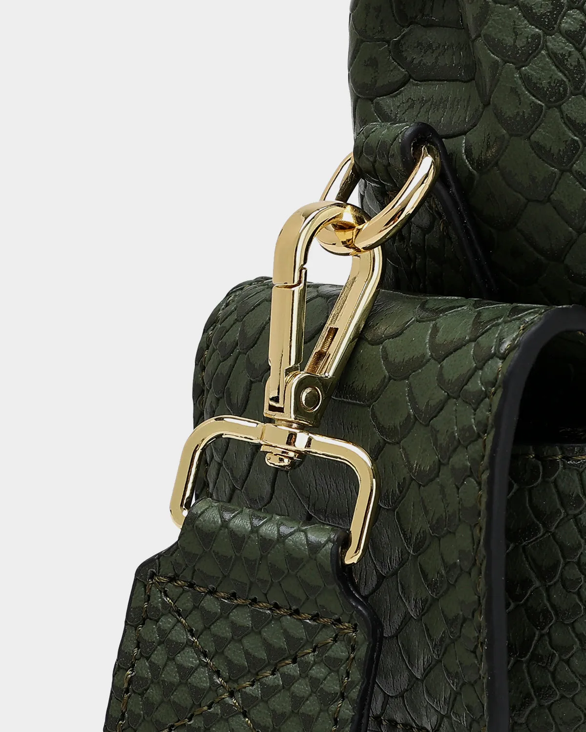 Mini Marvel Messenger Bag in Green