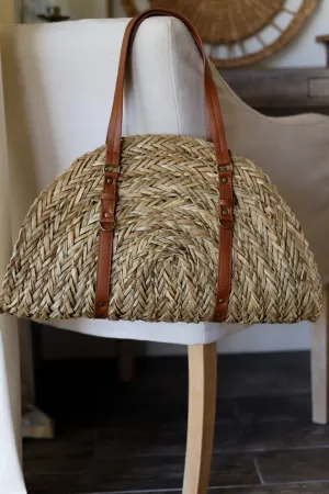 Moana Rattan Beach Bag