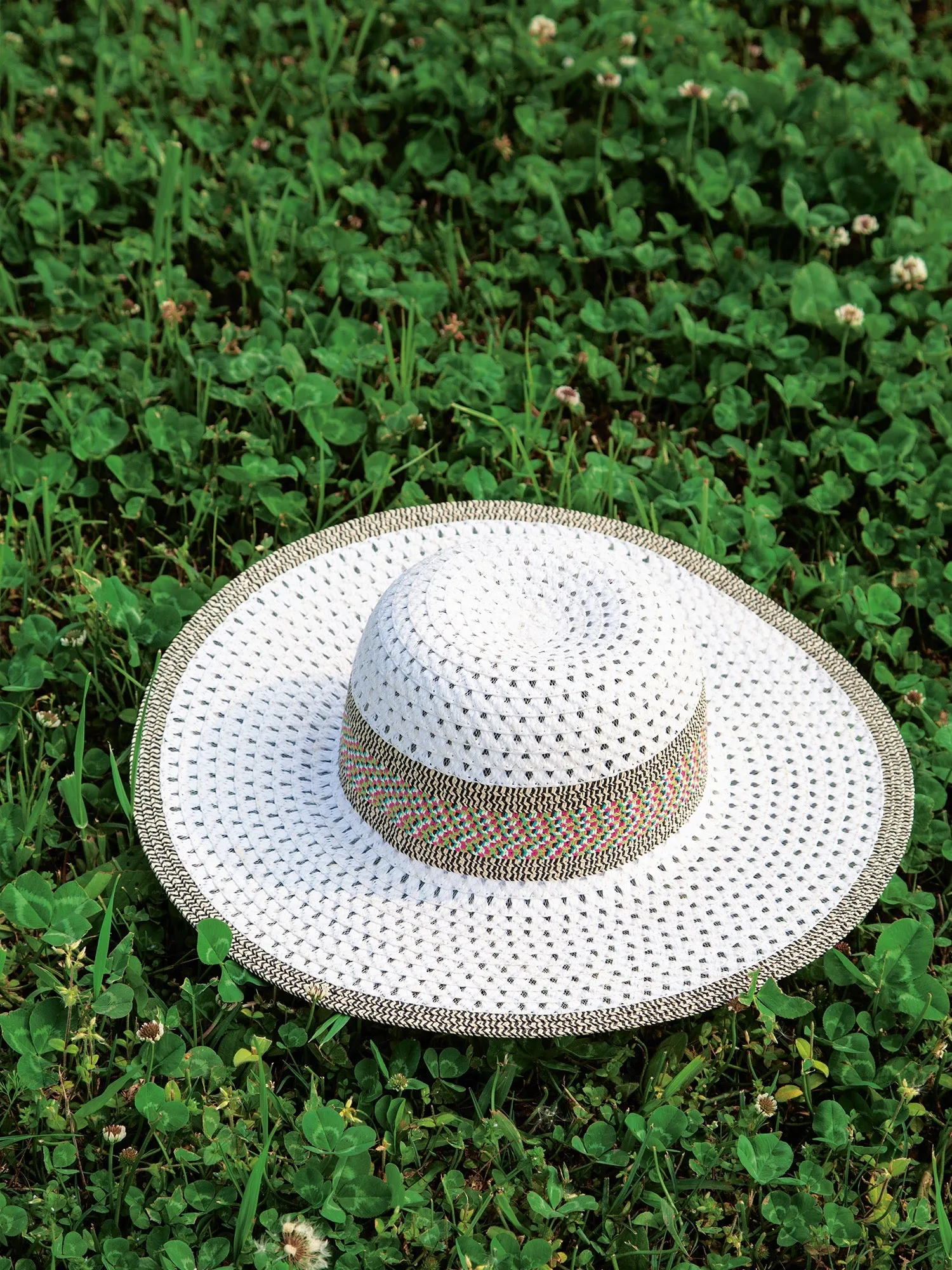 Multi Weave Straw Hat