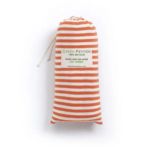 Orange Beach Towel