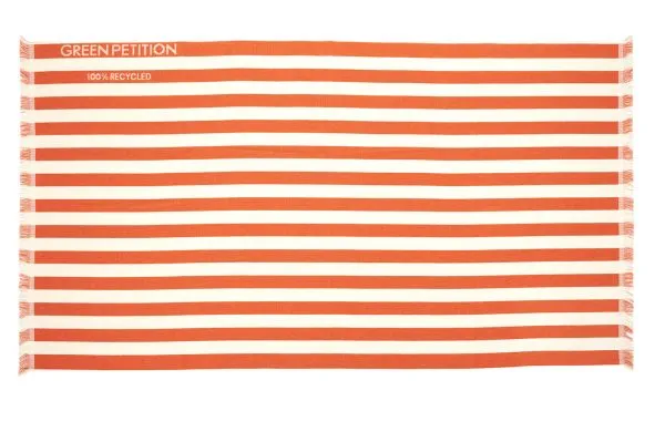 Orange Beach Towel