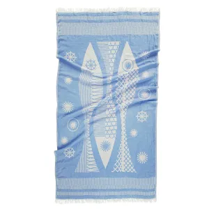 Pesce Fish Turkish Towel - RT816