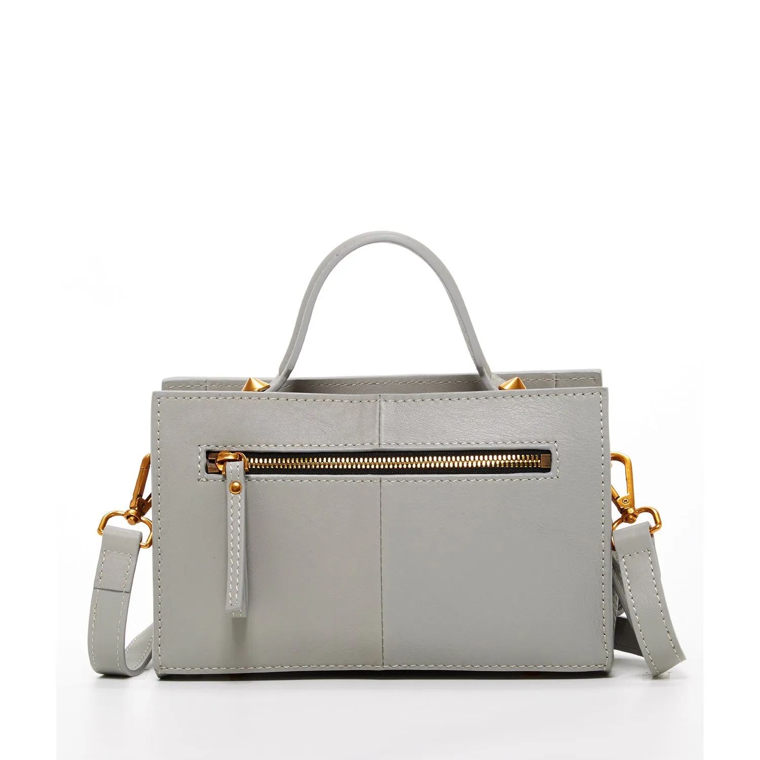Quilted Gray Leather Purse – Elegant & Versatile Handbag for Every Occasion