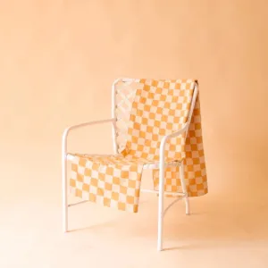 Sand Resistant Beach Towel - Checker