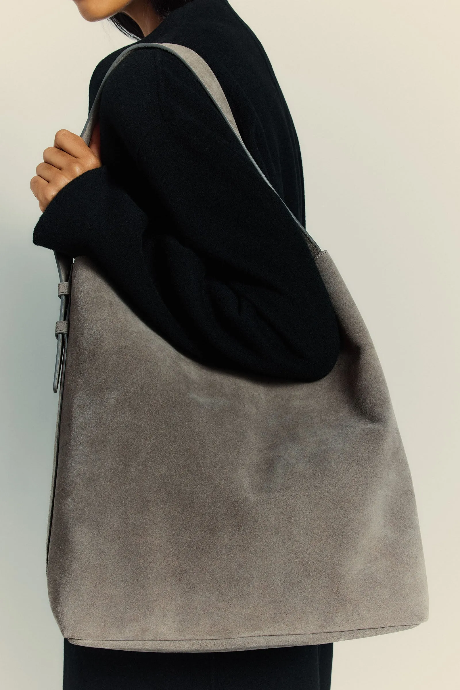 Sonny Suede Shoulder Bag