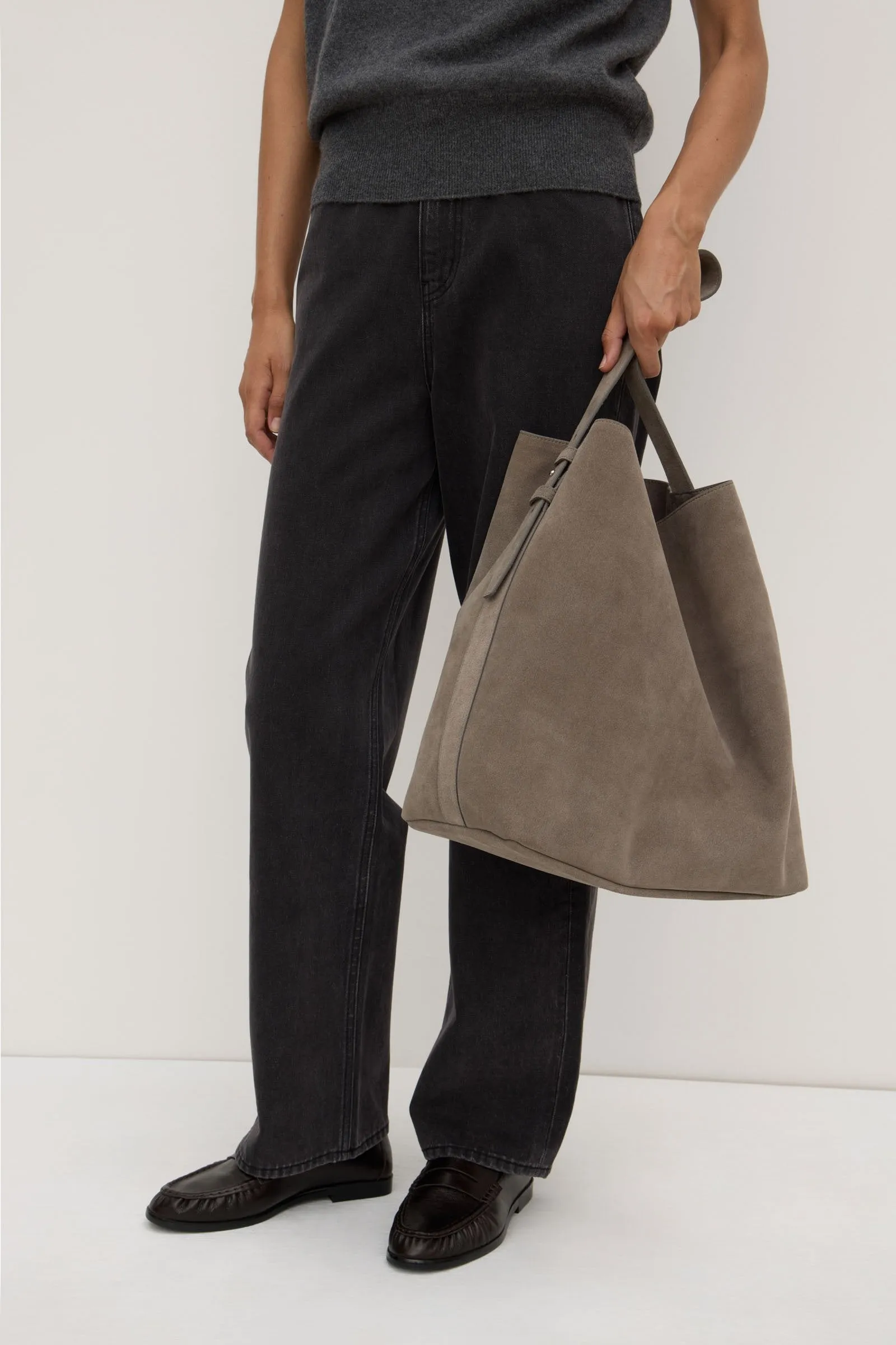 Sonny Suede Shoulder Bag