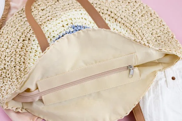 Straw Circle Tote *Online Only*