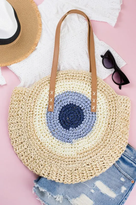 Straw Circle Tote *Online Only*