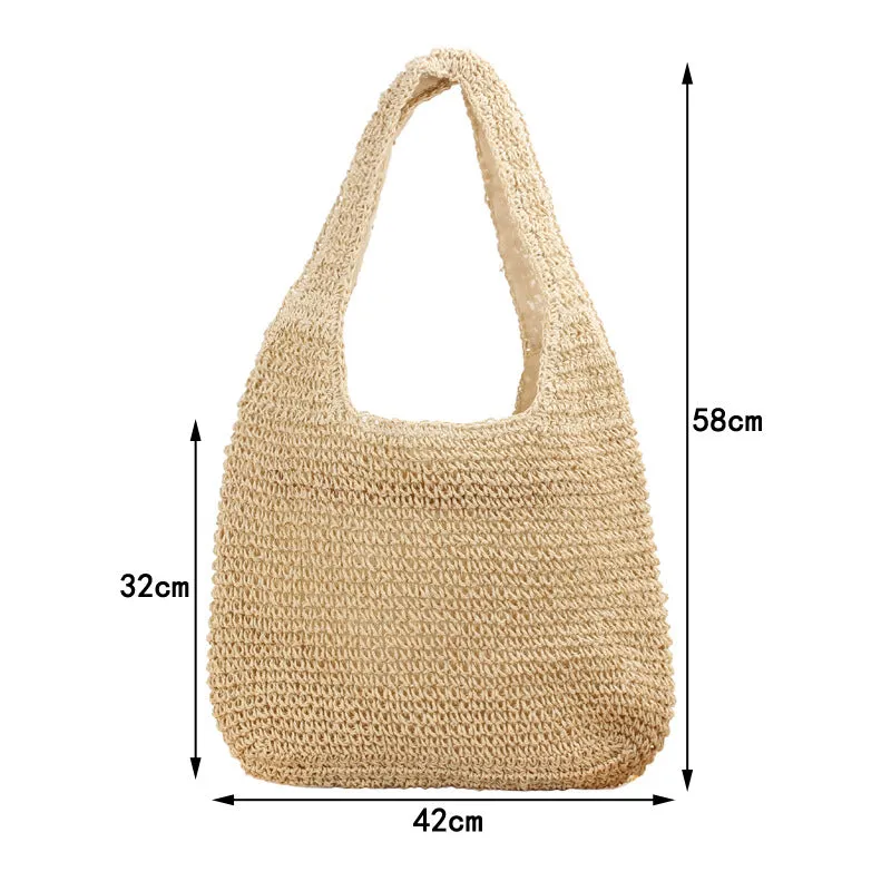 Straw Women Shoulder Bag