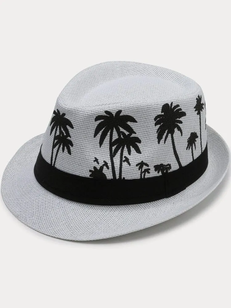 Summer Breezy Woven Beach Hat