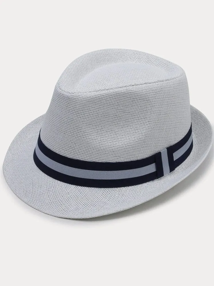 Summer Breezy Woven Beach Hat